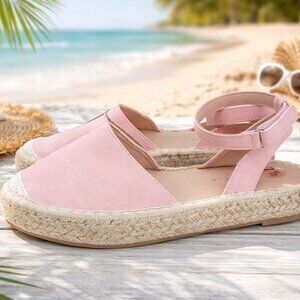 Women's Pink Blush Espadrille Sandals